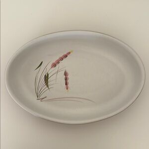Vintage Denby Langley England Harvest Oval Baker Stoneware 10 1/4”